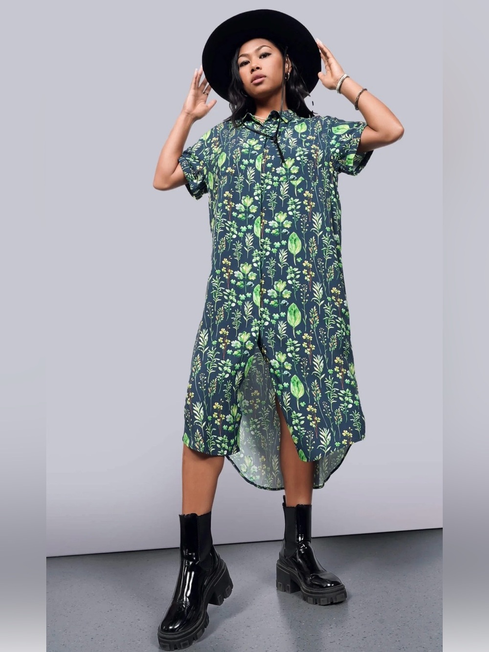 Wildfang Empower shirt dress, medium